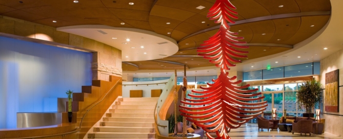 decorazione natalizia hotel albero di natale in legno